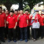 Tari Jejer Gandrung Iringi Rombongan PDI Perjuangan Daftar ke KPUD Banyuwangi
