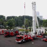 Kota Surabaya Miliki Mobil Pemadam Kebakaran Baru yang Canggih