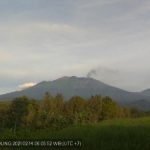 Aktivitas Vulkanik Gunung Raung Menurun