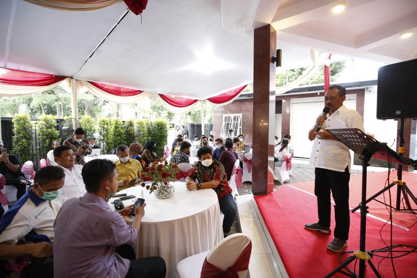 Dihadapan Influencer Kota Surabaya, Armuji Inginkan “Lompatan” Pasca Melandainya Pandemi Covid-19