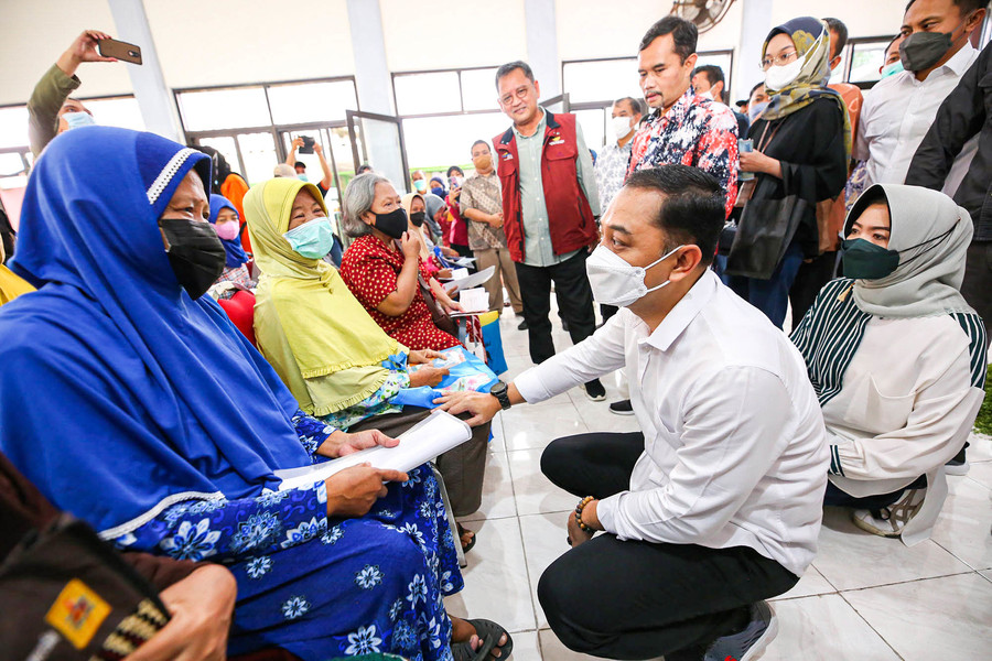 Realisasi Penyaluran BLT Minyak Goreng di Surabaya Capai 72 Persen