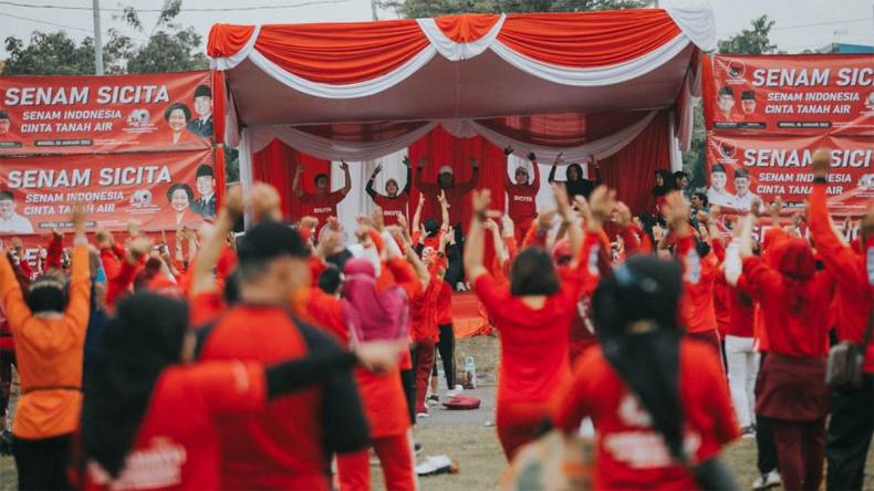 Sambut Harkitnas, PDI Perjuangan Surabaya akan Gelar Senam SICITA di 32 Titik