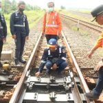 Jamin Keselamatan Perjalanan, Daop 8 Inspeksi Jalur Kereta Api Mojokerto-Surabaya