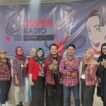 Bangun Jejaring, Koalisi Surabaya Wani Waras Berkunjung ke Super Radio