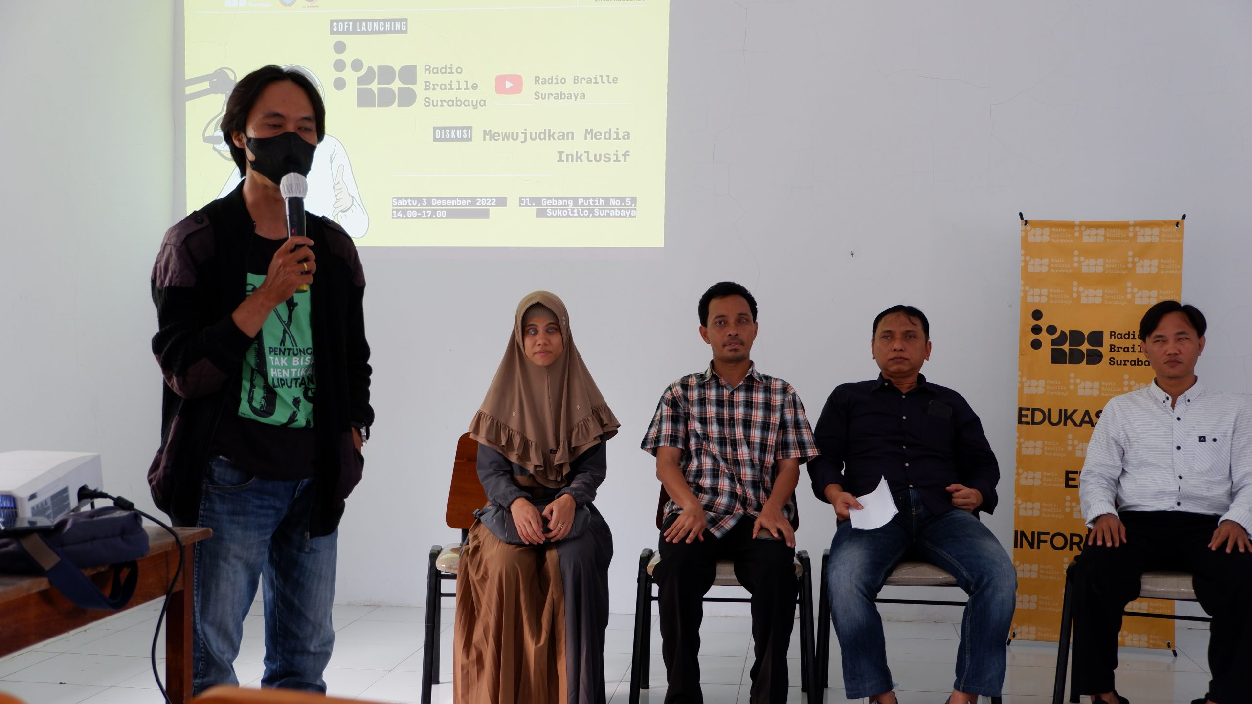 Soft Launching Radio Braille Surabaya, Media Inklusif Pertama oleh Guru Tuna Netra