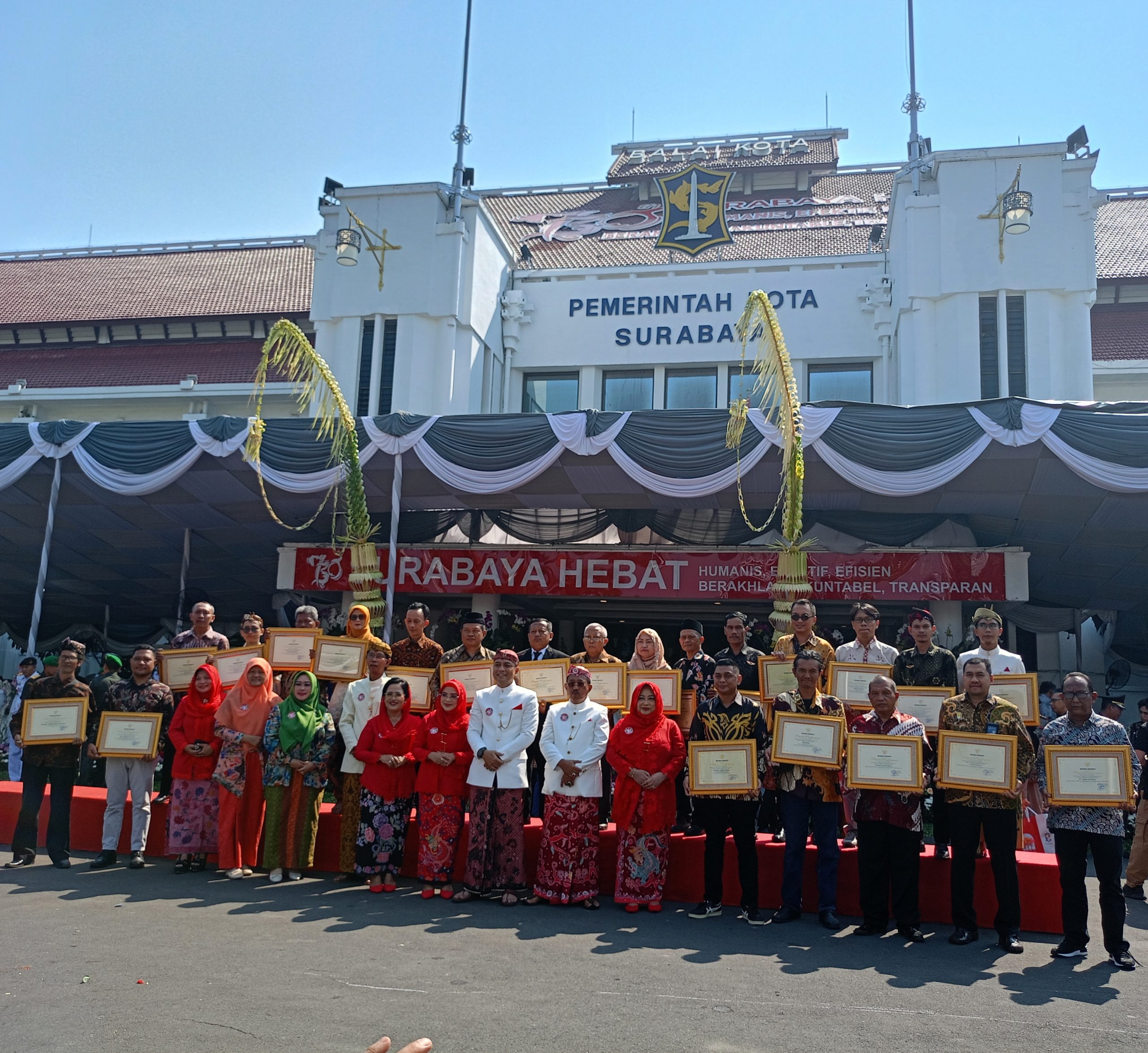 HJKS ke-730, Eri Cahyadi: Surabaya Hebat!