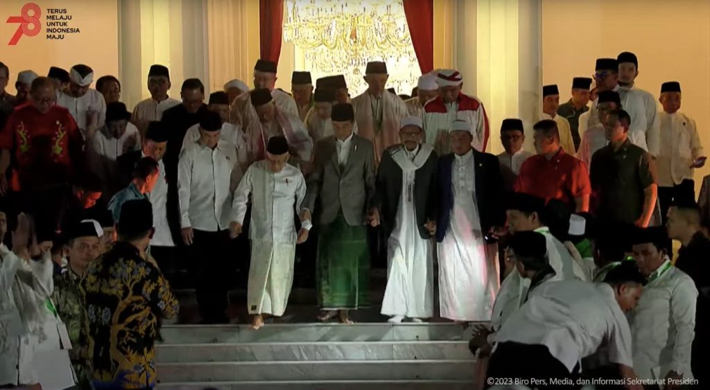 Presiden dan Wapres Ikuti Zikir dan Doa Kebangsaan 78 Tahun Indonesia Merdeka