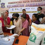 Pemkot Surabaya Mulai Salurkan Bantuan Pangan Cadangan Beras Pemerintah Tahap II