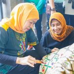 Khofifah : Batik Legendaris di Sidoarjo Perkuat Ekosistem UMKM Sambut Porprov VIII