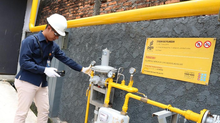 Pemerintah Tingkatkan Sambungan Jaringan Gas Rumah Tangga