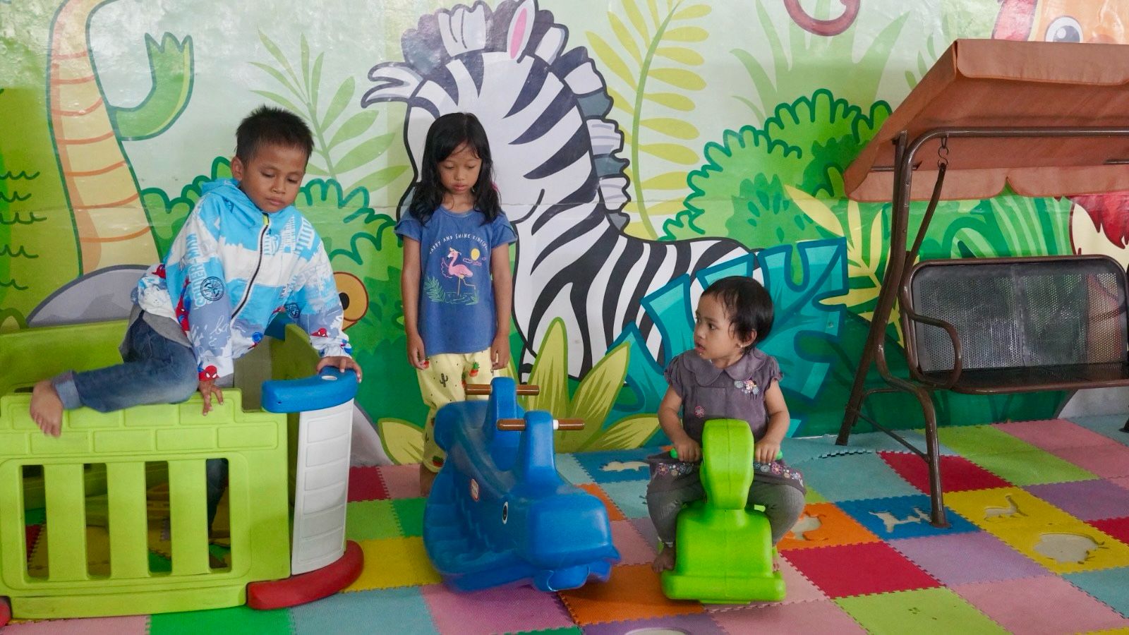 KAI Daop 8 Surabaya Sediakan Area Bermain Anak di Stasiun