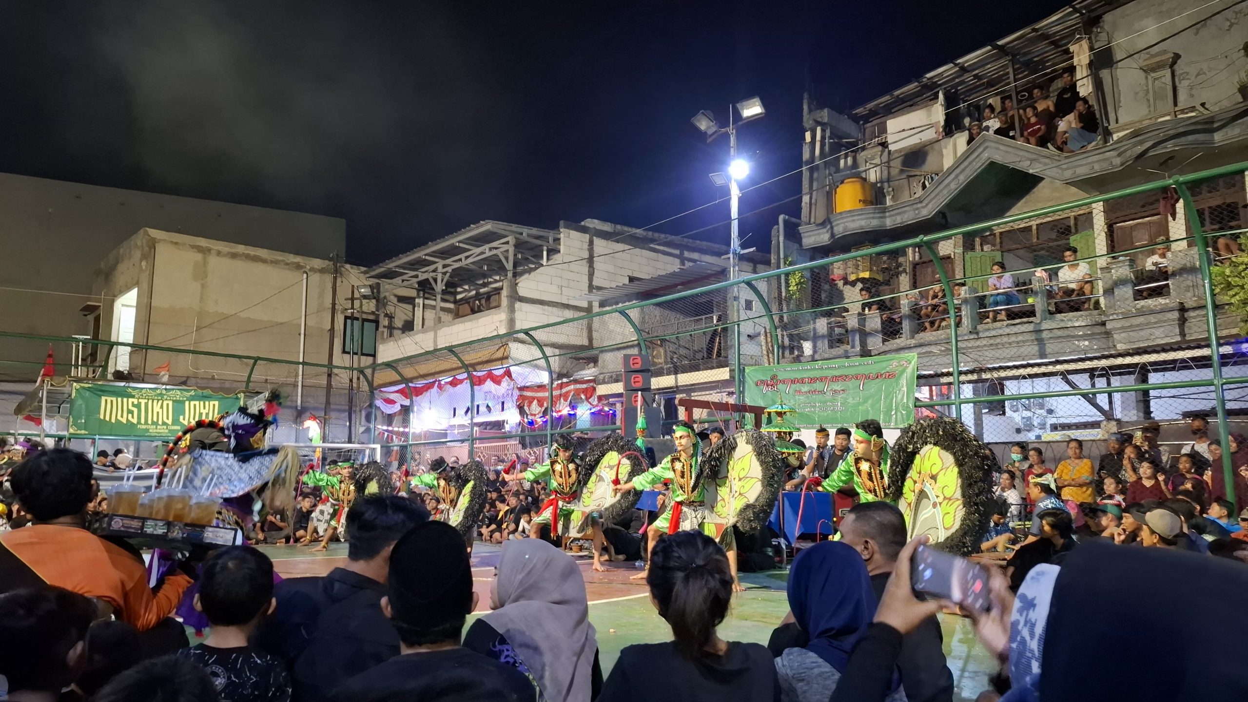 Jaranan Meriahkan Puncak Sedekah Bumi Krukah Lama Surabaya