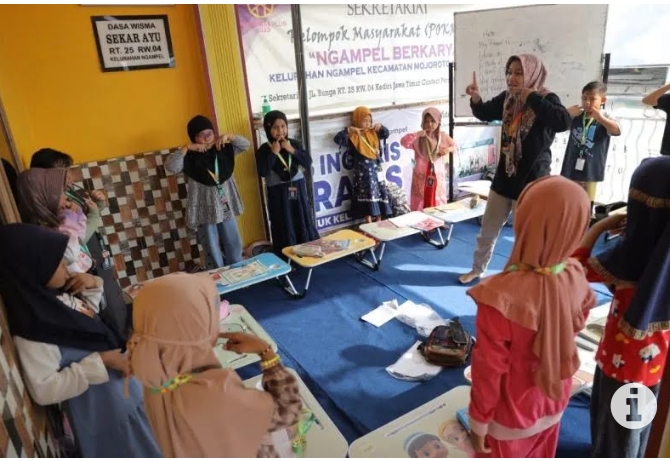 Inovatif, Ajar Bahasa Inggris Gratis dengan Metode Permainan