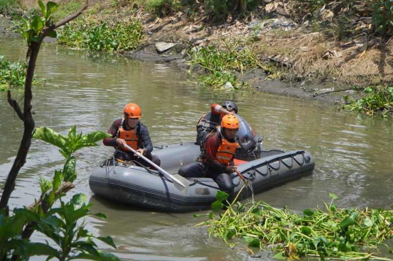 Kerja Bareng Pemda Surabaya – Sidoarjo Bersihkan Enceng Gondok di Sungai Gunung Anyar Kerja Bareng Pemda Surabaya – Sidoarjo Bersihkan Enceng Gondok di Sungai Gunung Anyar