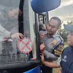 Tim Polda Jatim Cek Kelaikan Bus Jelang Natal-Tahun Baru