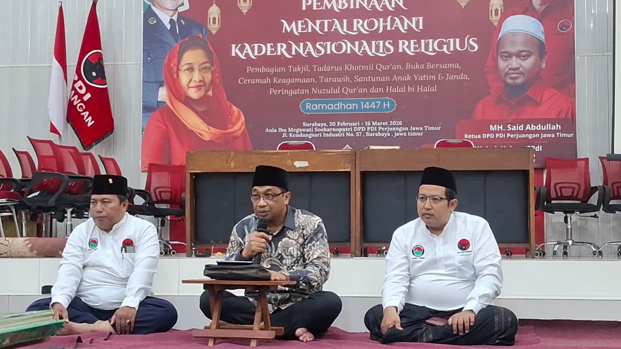 PWMU Jatim Sanjung Giat PDI Perjuangan Selalu Muliakan Bulan Ramadan