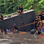 Perahu Sound Horeg Tenggelam saat Tradisi Nyadran Sidoarjo