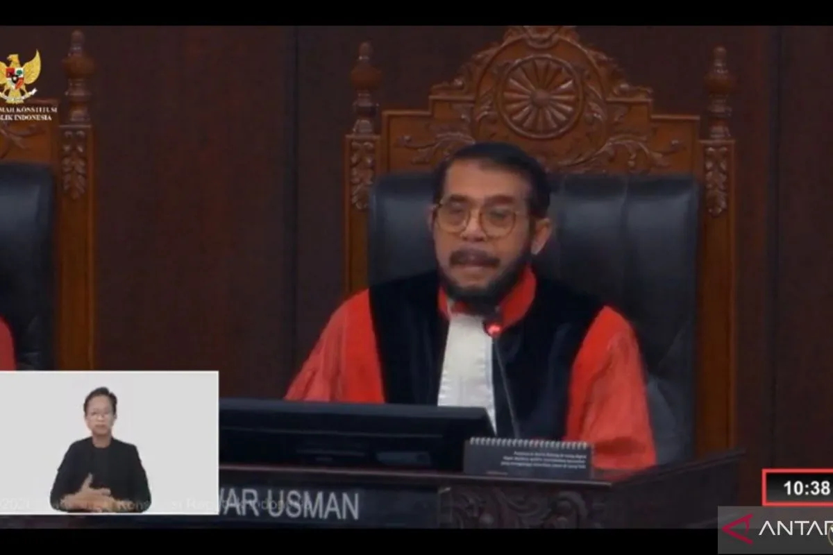 Pensiun 6 April, Anwar Usman Ucapkan Perpisahan saat Sidang MK