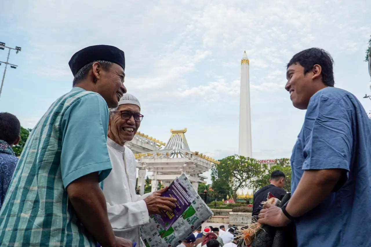 Ribuan Warga Muhammadiyah Surabaya Salat Idul Fitri di 104 Lokasi