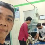Mobil Tabrak Lari, Tim Posko PDI Tulungagung Selamatkan 2 Orang Korban