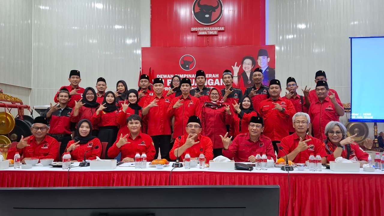 PDI Perjuangan Lamongan Susun Kepengurusan PAC Inklusif Siapkan Aksi Sosial