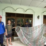 Balon Udara Bawa  Petasan Meledak Rusakkan Rumaah Warga Tulungagung