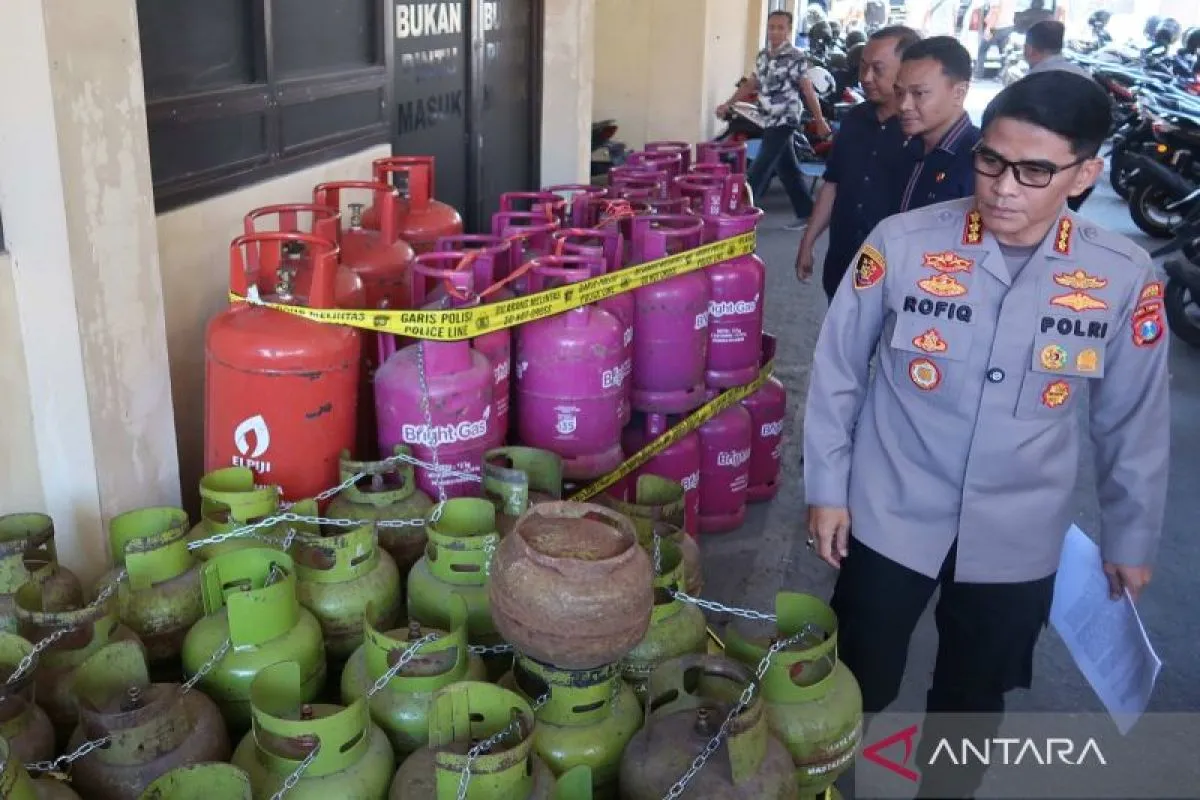 Polresta Banyuwangi Bongkar Praktik Oplos LPG Subsidi
