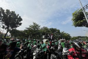 Ribuan Driver Ojol Demo, Cek Rute yang Dilewati Massa