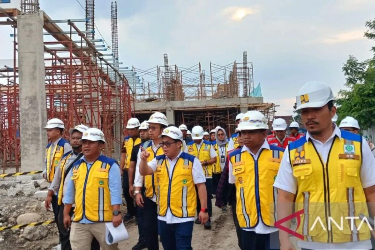 Staf Kepresidenan Sidak Pembangunan Sekolah Rakyat di Nganjuk