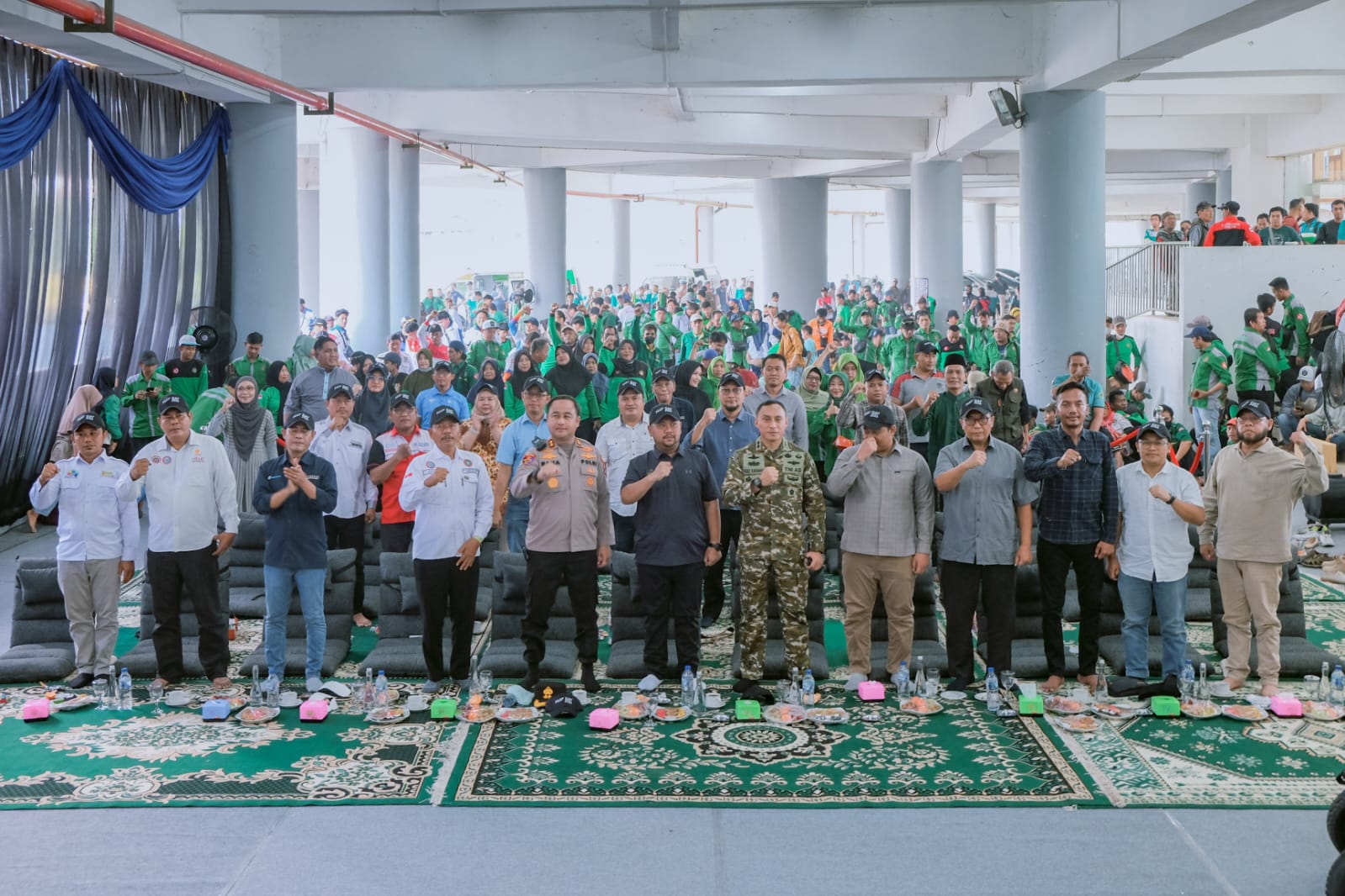 Tanpa Konvoi, Buruh Gresik dan Forkompimda  Doa Bersama saat May Day 2026