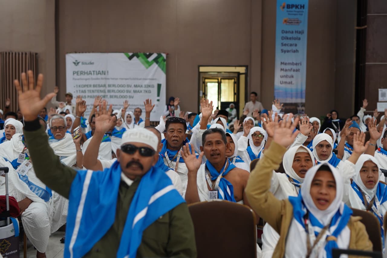 30.724 Jemaah Embarkasi Surabaya Sudah Berangkat ke Tanah Suci 30.724 Jemaah Embarkasi Surabaya Sudah Berangkat ke Tanah Suci