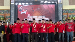 Resmi Dilantik, 18 PAC PDI Perjuangan Bangkalan Fokus Regenerasi dan Layanan Wong Cilik