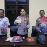 Polres Pacitan Tangkap Dua Pelaku Penyiraman Cairan Kimia