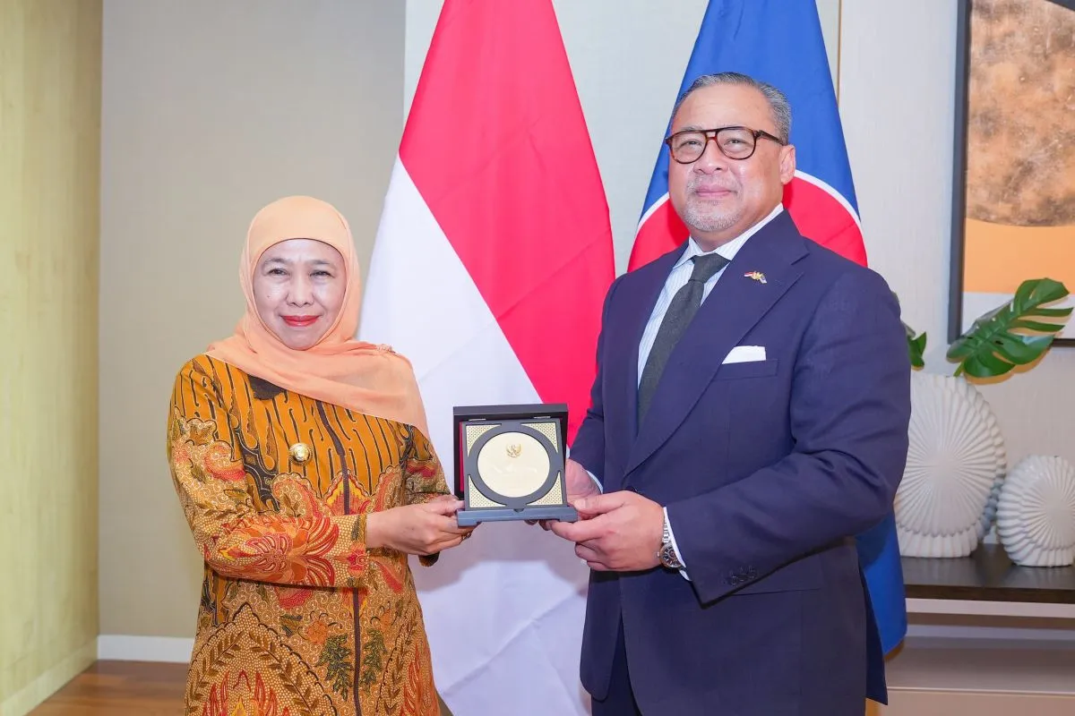 Khofifah Dan Dubes RI Bahas Perdagangan Jatim-Malaysia