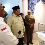 Prabowo Tiba di Nganjuk Meresmikan Museum Marsinah