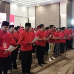 Lintas Partai hingga KPU Hadiri Pelantikan PAC PDI Perjuangan Pamekasan