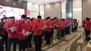 Lintas Partai hingga KPU Hadiri Pelantikan PAC PDI Perjuangan Pamekasan