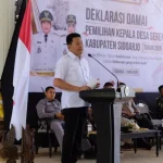 Pilkades 2026 Serentak 24 Mei, Pemkab Sidoarjo Gelar Deklarasi Damai