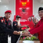 PDI Perjuangan Jatim Rayakan Harlah Pancasila Bareng Tukang Becak dan Satgas