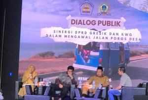 Pemkab dan DPRD Gresik Komitmen Perbaiki 218 Jalan Poros Desa