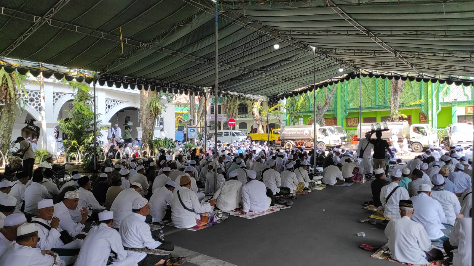 Pemkab dan Polres Gresik Kerahkan Logistik dan Pasukan di Haul Habib Abu Bakar Assegaf