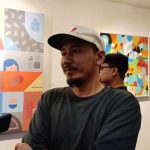 Inovasi Teknik Lukisan Tanpa Kuas di Pameran Fraktal ArtSpace Artotel Surabaya