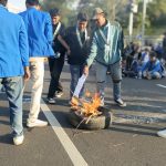 Demo PMII Jatim: Tuntut Prabowo Stop Makan Bergizi Gratis & KDMP