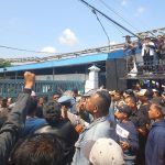 Karyawan PT Pakerin Mojokerto Berkemah Tuntut Hak Gaji dan THR