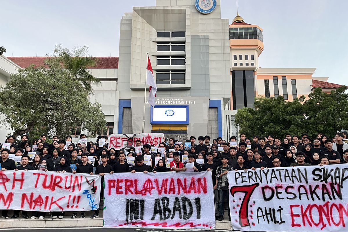 7 Desakan Darurat Ekonomi BEM FEB Unair ke Pemerintah