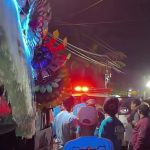 Nonton Karnaval di Mojokerto, Ibu dan Balita Tertimpa Sound Horeg