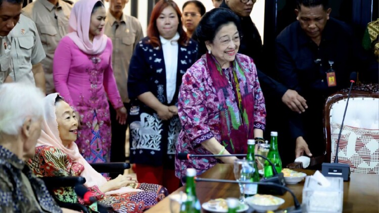 Megawati Terima Tokoh Gerakan Nurani Bangsa di Silaturahmi Kebangsaan