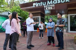 Dukung Night Zoo, Penataan Plaza KBS Dikebut Dukung Night Zoo, Penataan Plaza KBS Dikebut