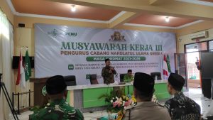 Bupati Gresik Gus Yani Apresiasi Kinerja Pengurus di Musker III PCNU