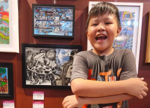 Pelukis Cilik Raynold A Sie Raih Sukses di ArtMoments Jakarta 2026 Pelukis Cilik Raynold A Sie Raih Sukses di ArtMoments Jakarta 2026
